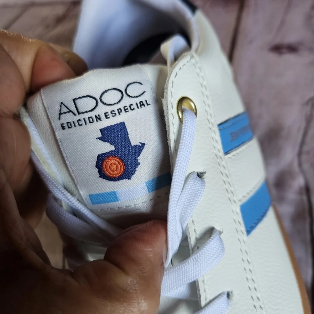 ADOC Limtd Edition Huellas De Gloria Leather Sneakers Guatemala Jean Pierre Brol